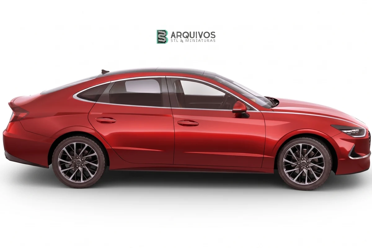 Modelo 3D STL - Hyundai Sonata 2020 — foto 2